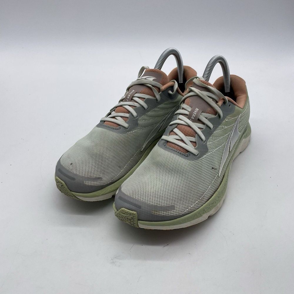 Altra Rivera 2 Running Shoes Womens Size 8 Green Coral Footshape Comfort *read*
